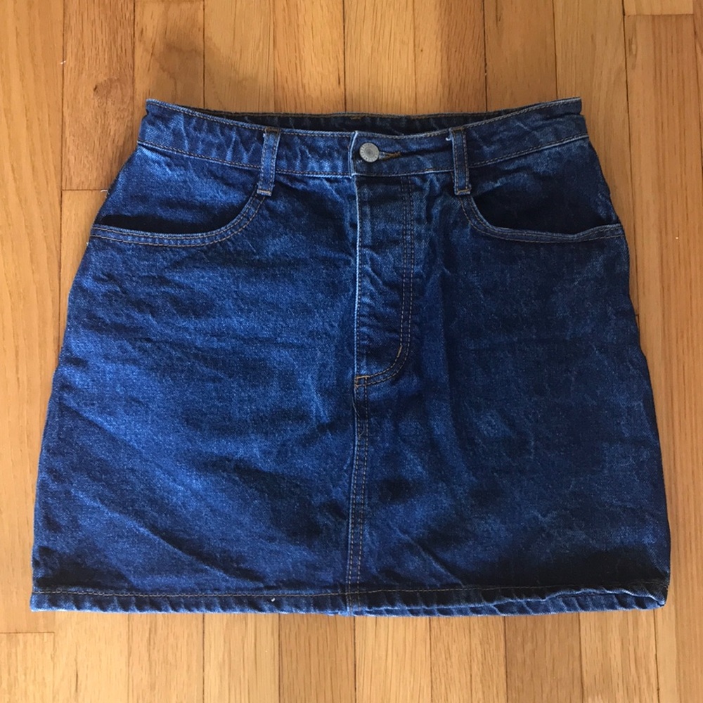 Brandy Melville Jean Skirt